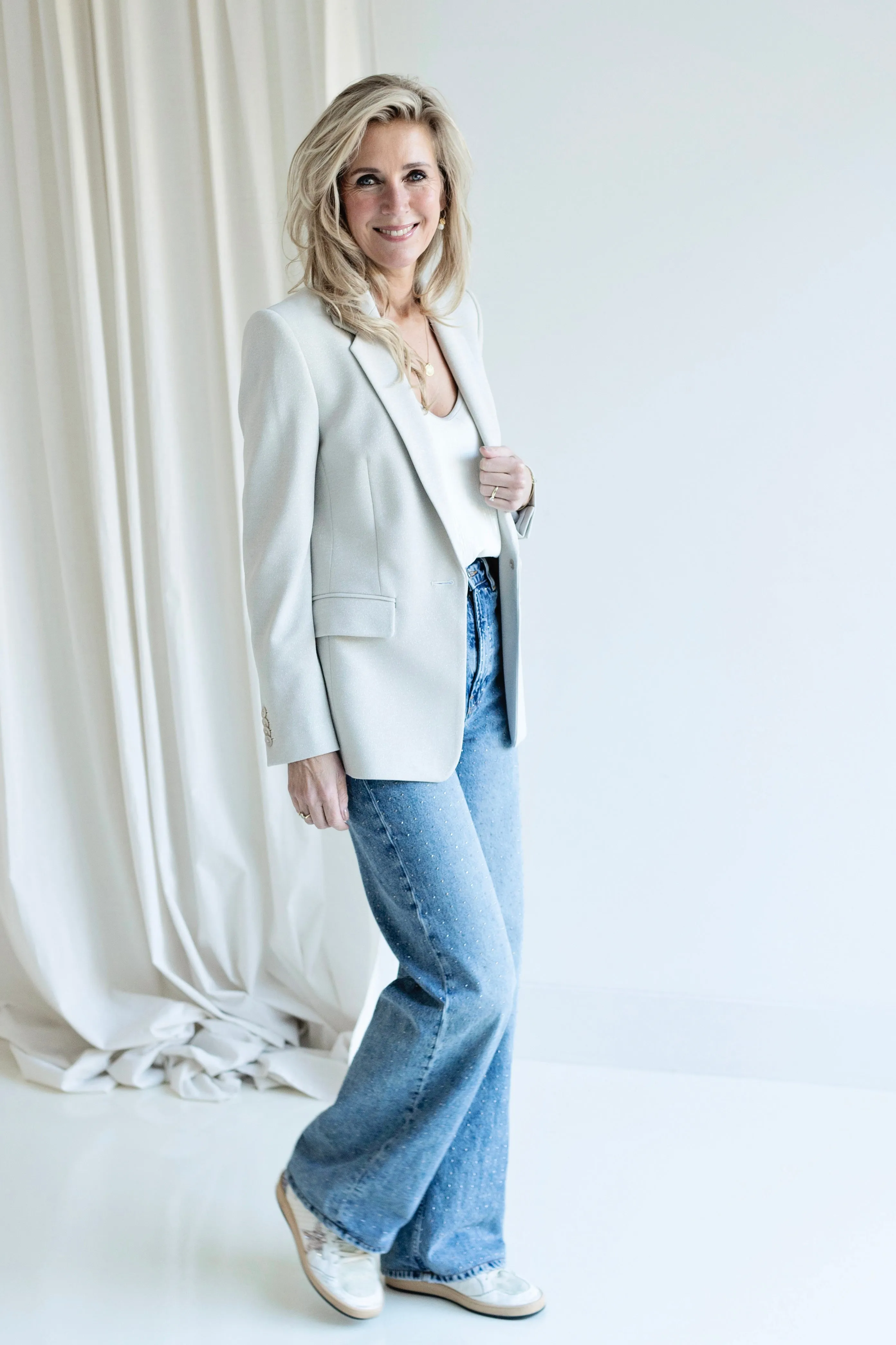 Atlin blazer shimmer