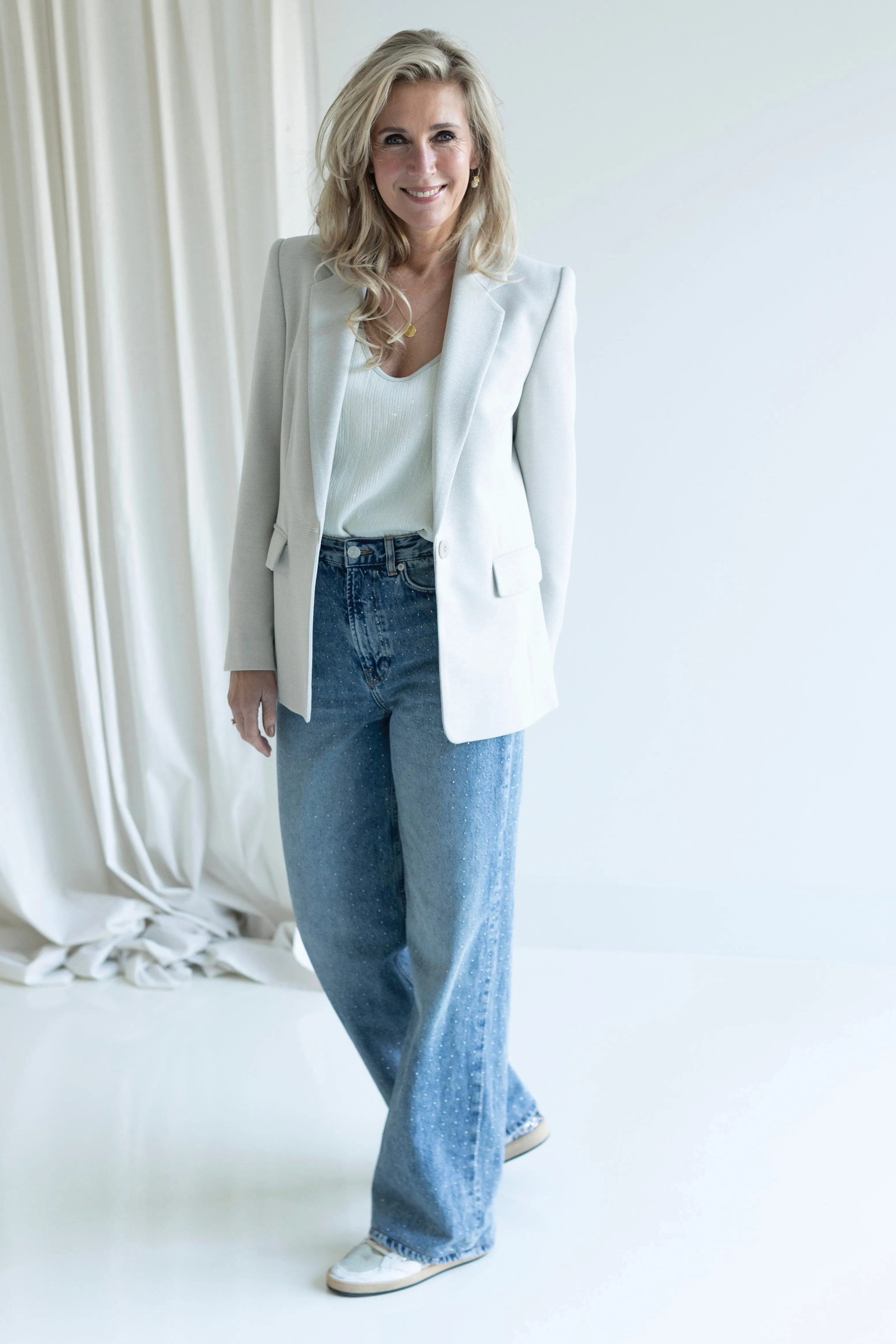 Atlin blazer shimmer