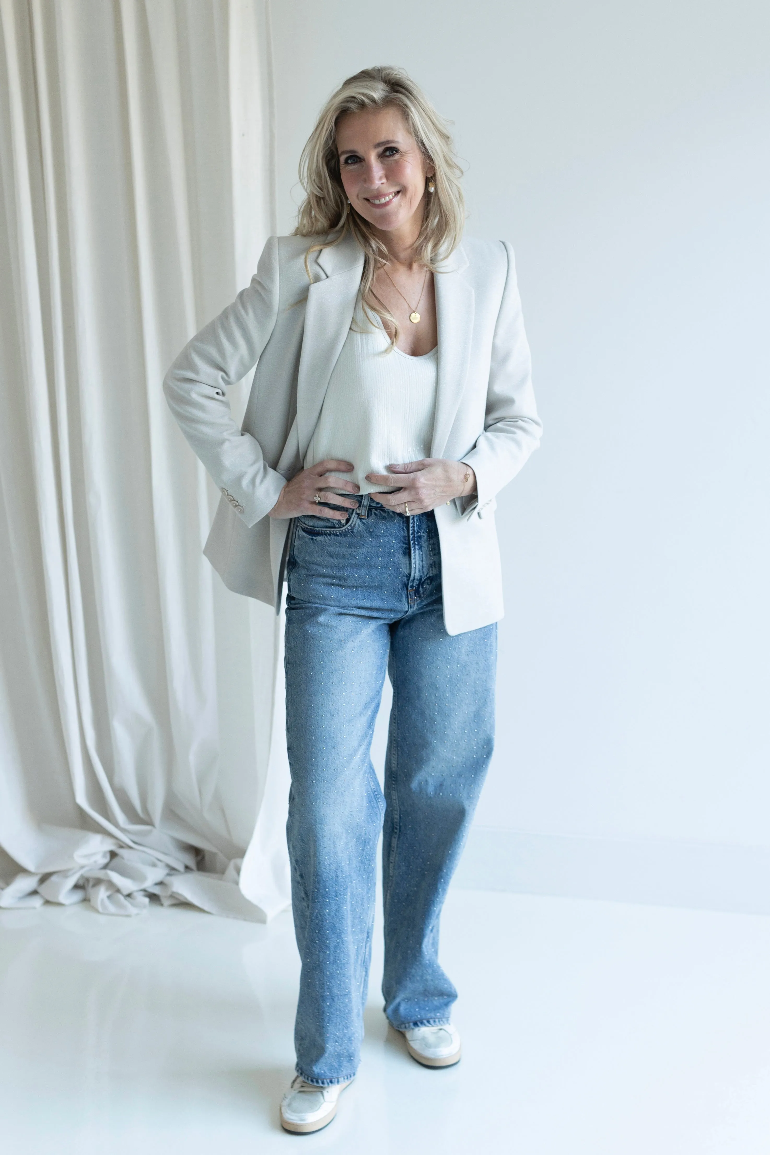 Atlin blazer shimmer