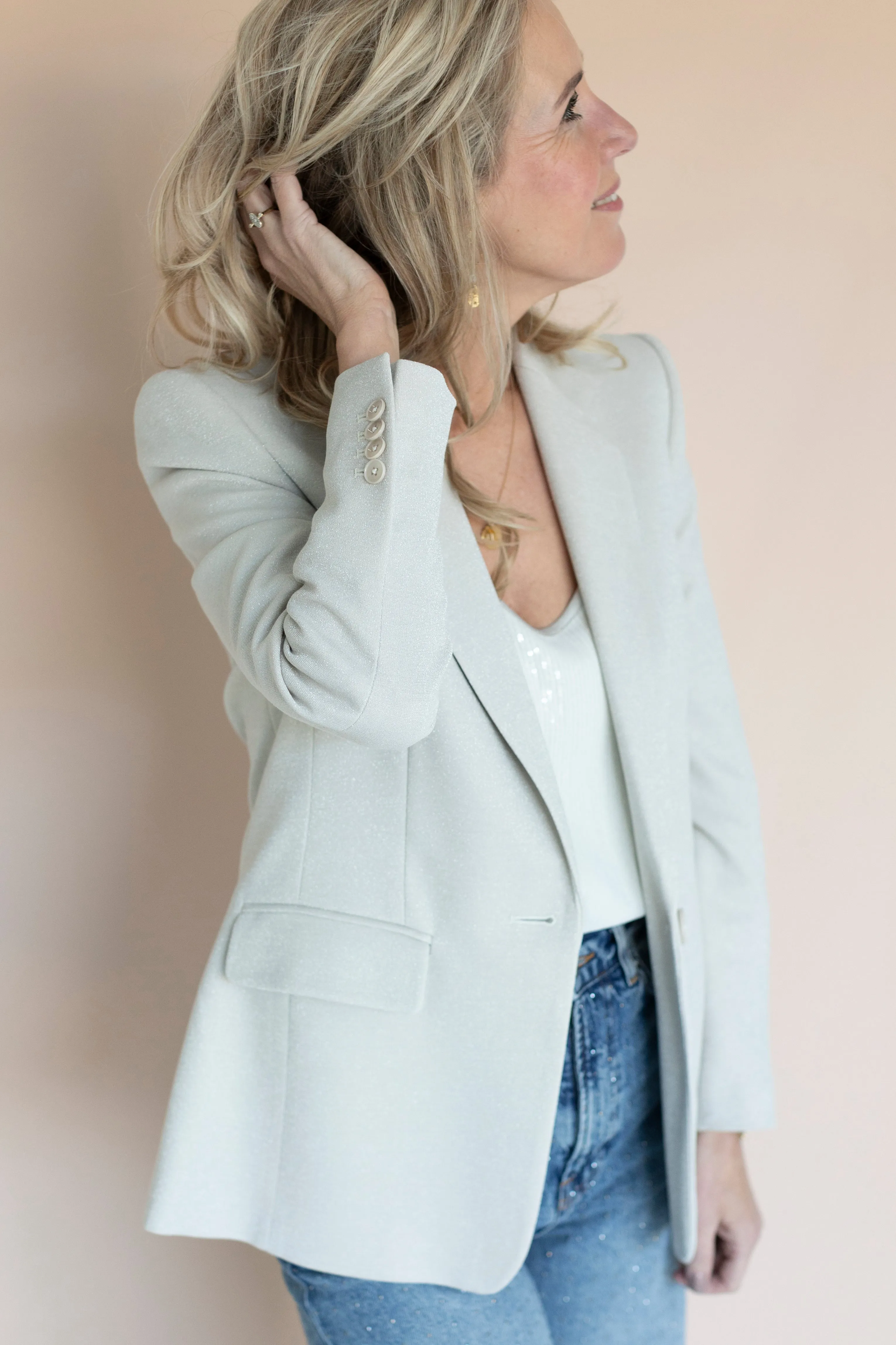 Atlin blazer shimmer