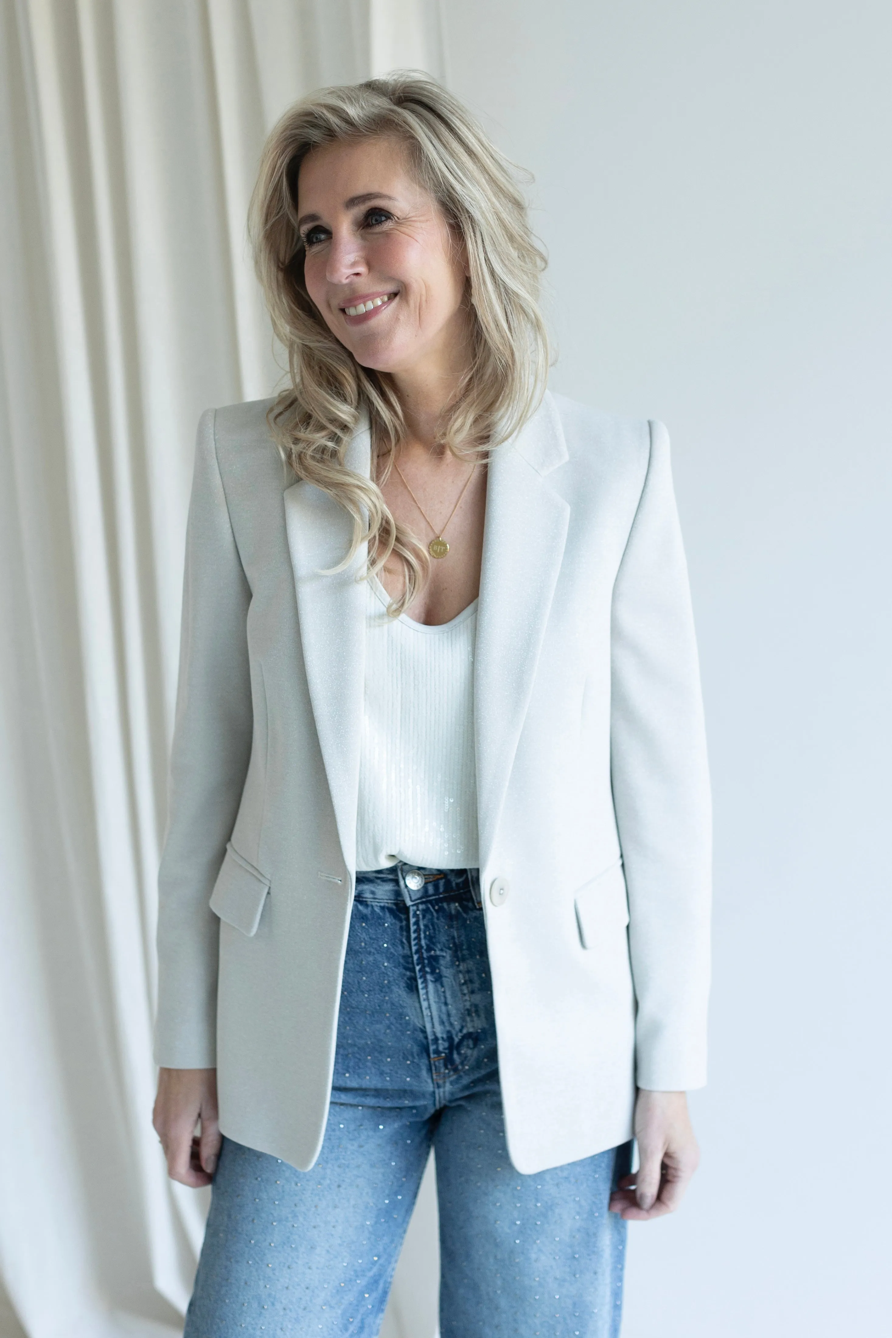 Atlin blazer shimmer
