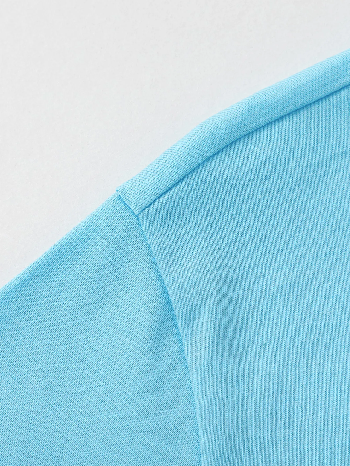 Baby Boy Round V-Neck Short-Sleeved T-Shirt
