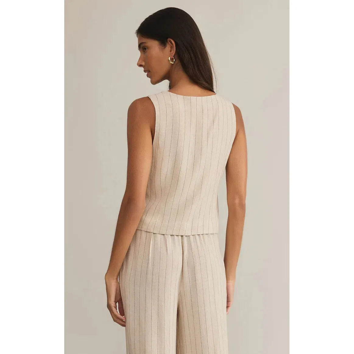 Belfort Pinstripe Vest - Z Supply