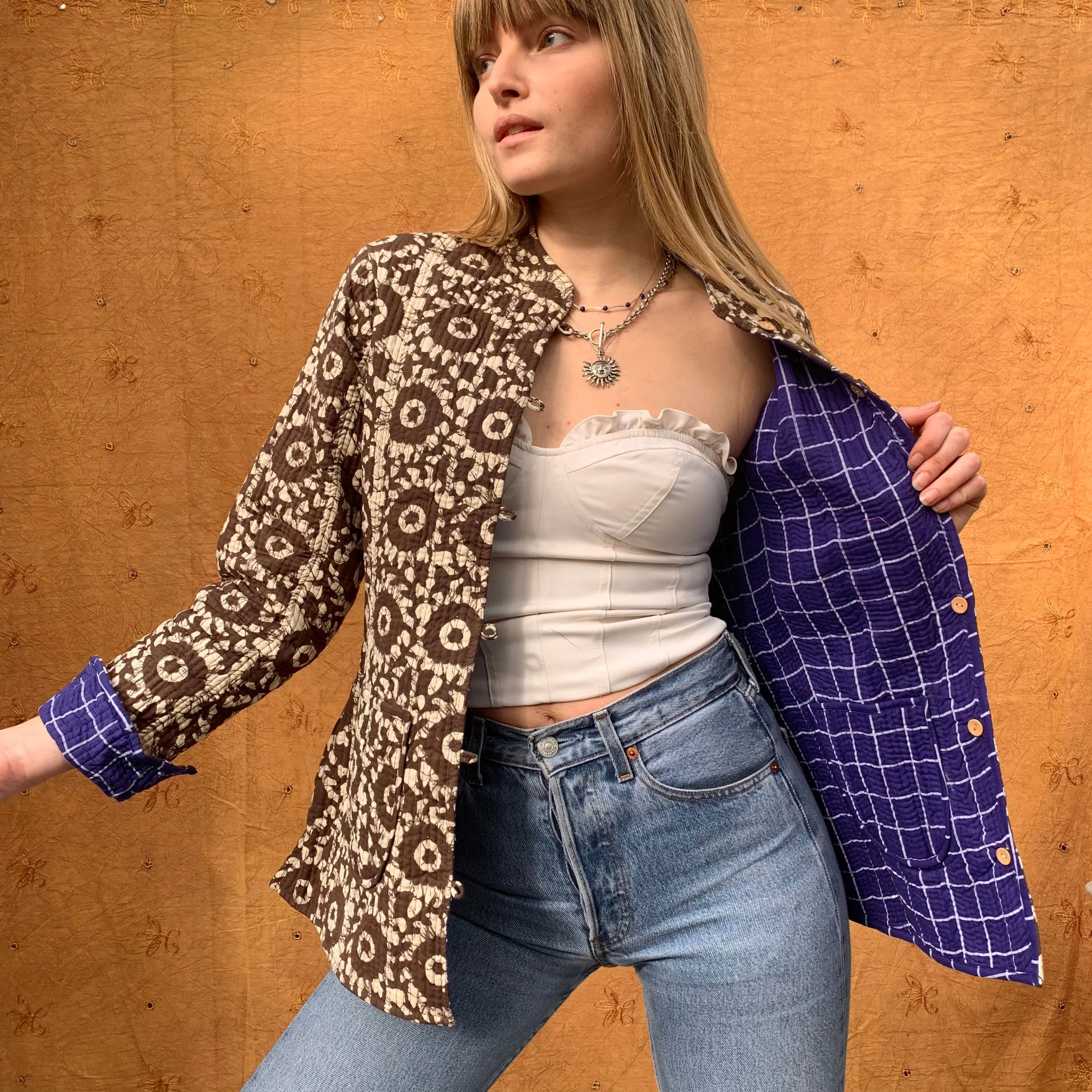 Cadbury Reversible Quilted Jacket