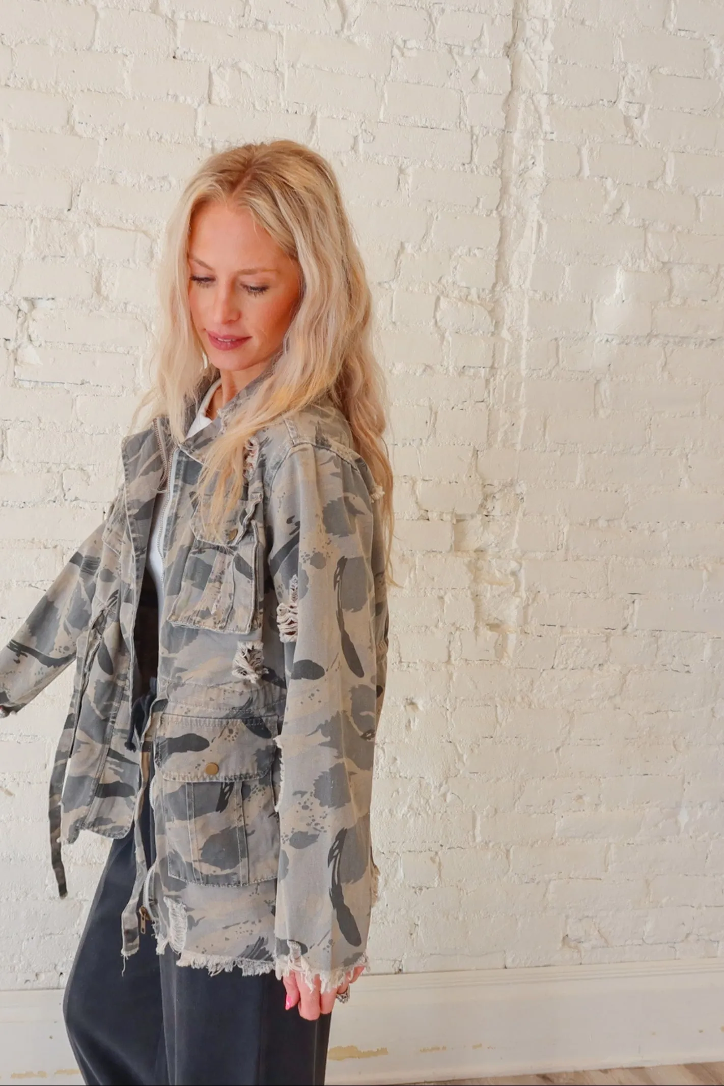Can't Find Me Camo Jacket