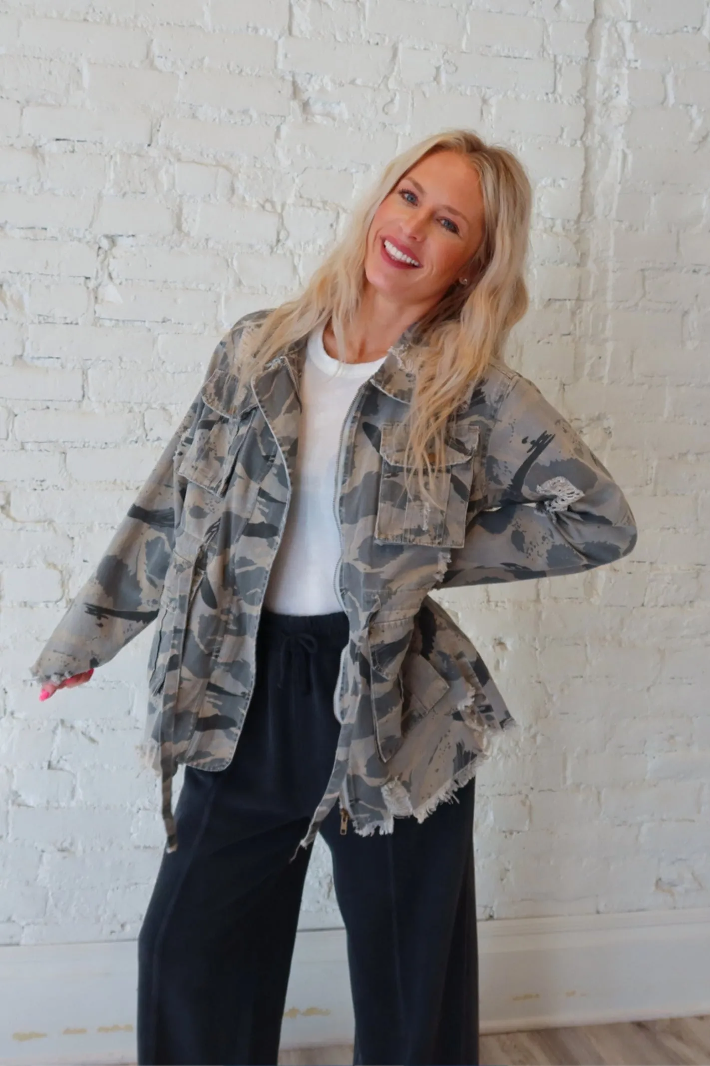 Can't Find Me Camo Jacket