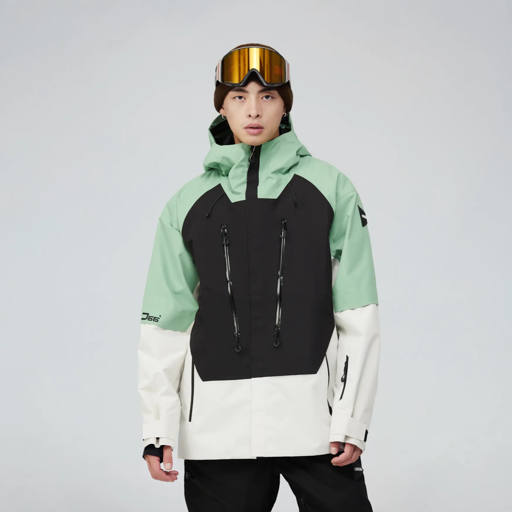 Capelin Crew Brick Unisex Jackets Green