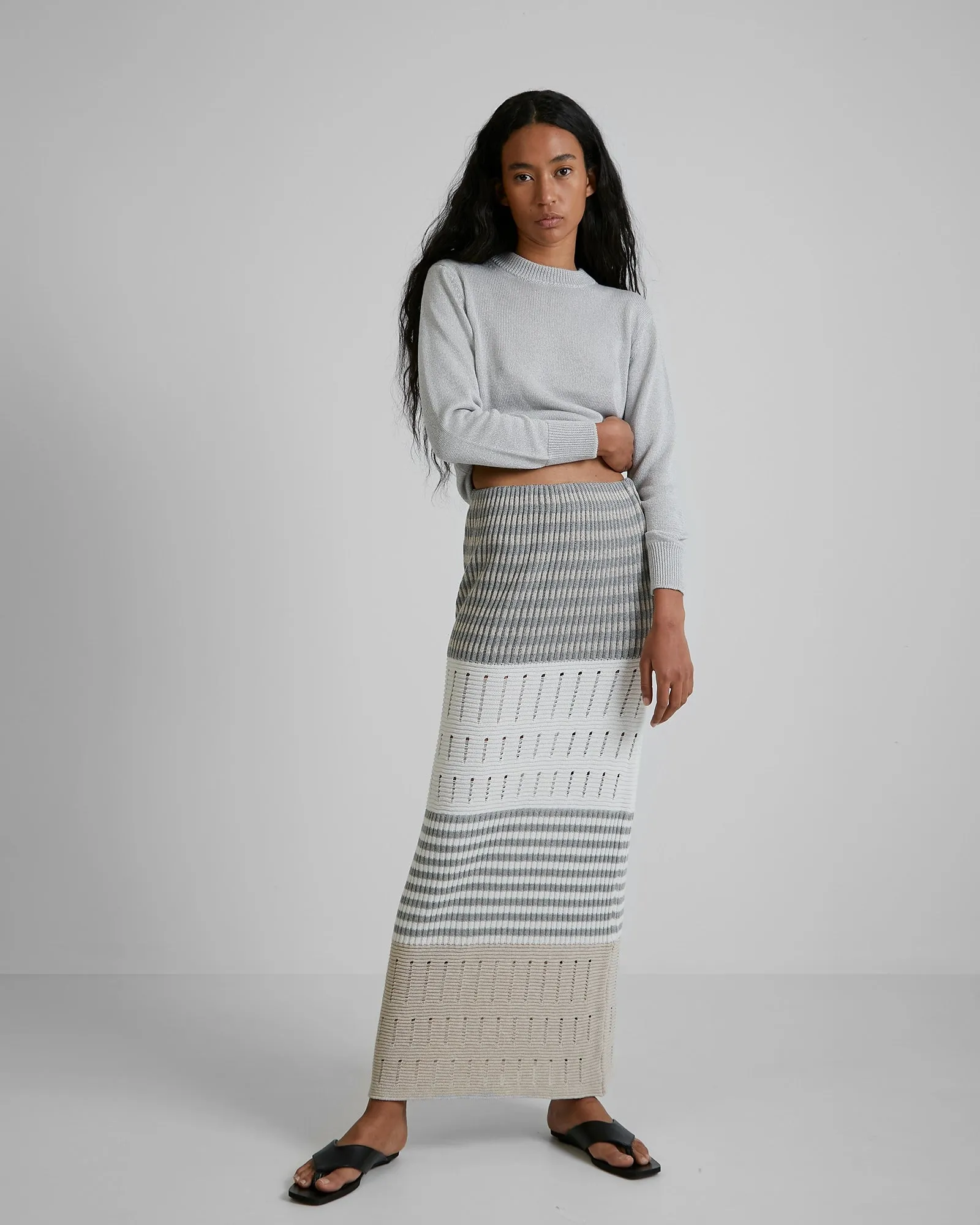 Celeste Jumper Jersey | Blue Gray | Final Sale