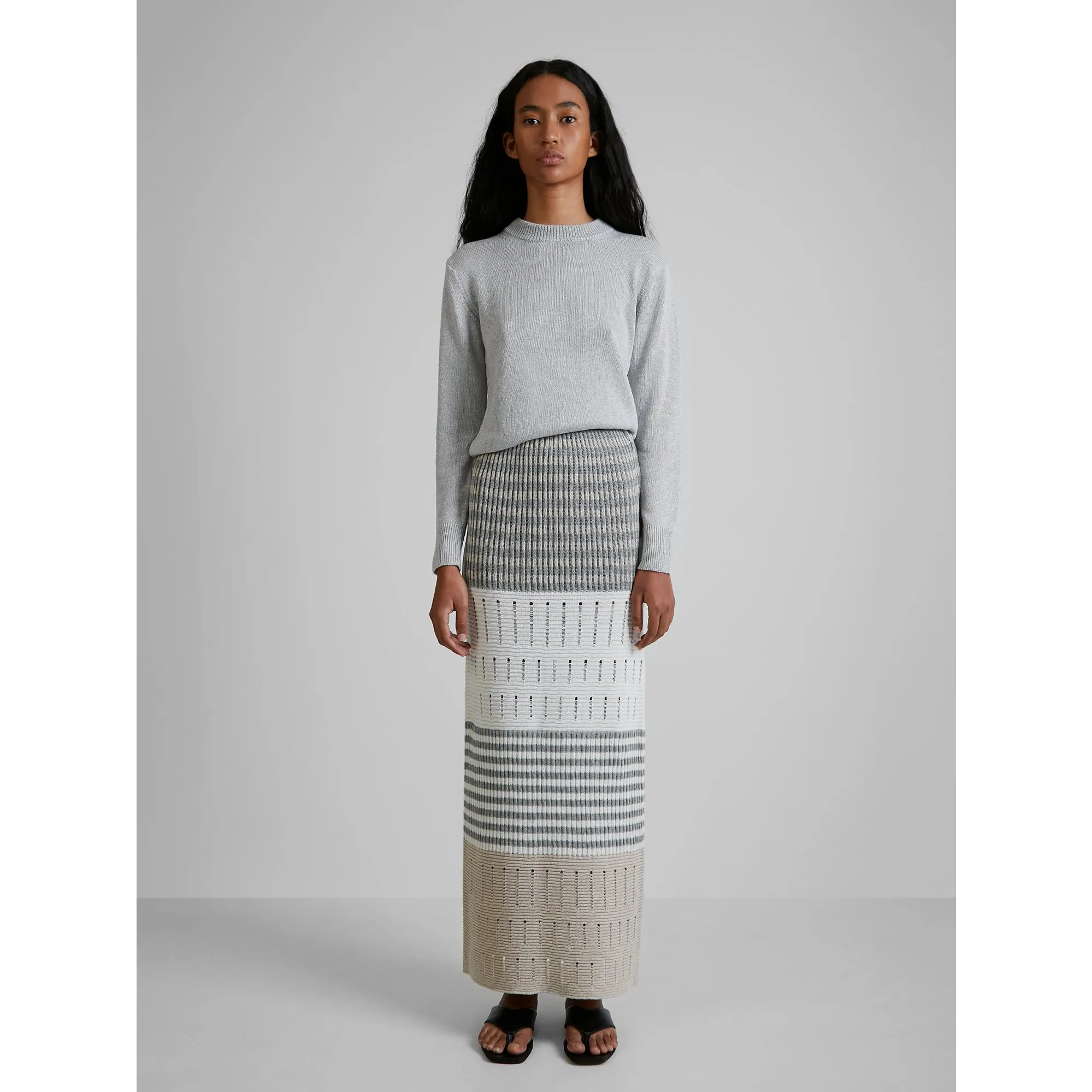 Celeste Jumper Jersey | Blue Gray | Final Sale