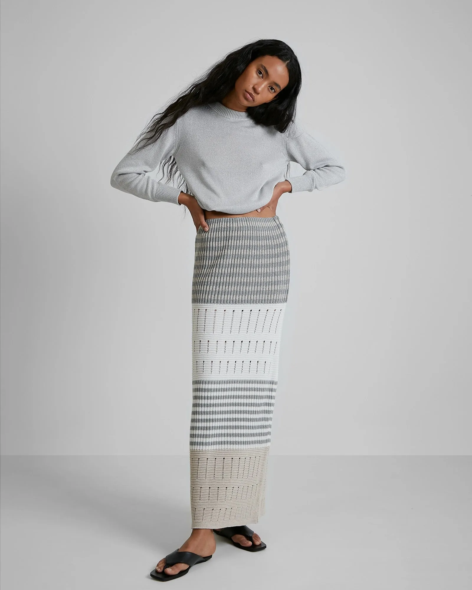 Celeste Jumper Jersey | Blue Gray | Final Sale