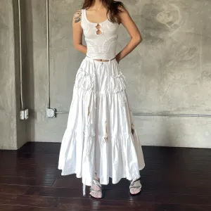 Chunky Pocket Maxi Skirt