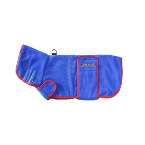 Classic Dog Drying Coat Blue