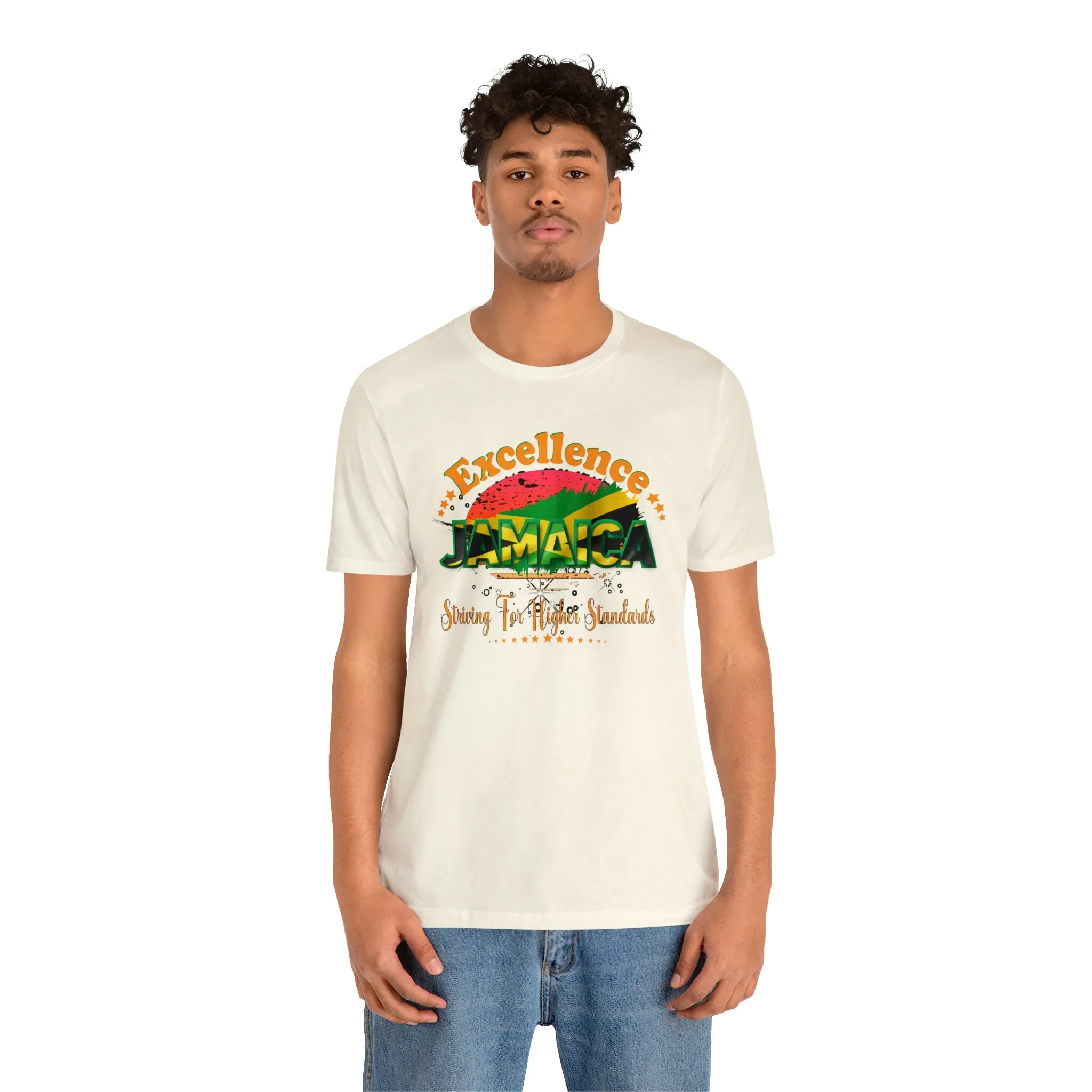 Excellence T-shirt Jamaica Etsy shirt designs Cute Graphic t shirts Jamaica T- Shirt