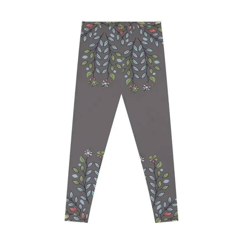 Floral Stretchy Leggings for Everyday Vibes