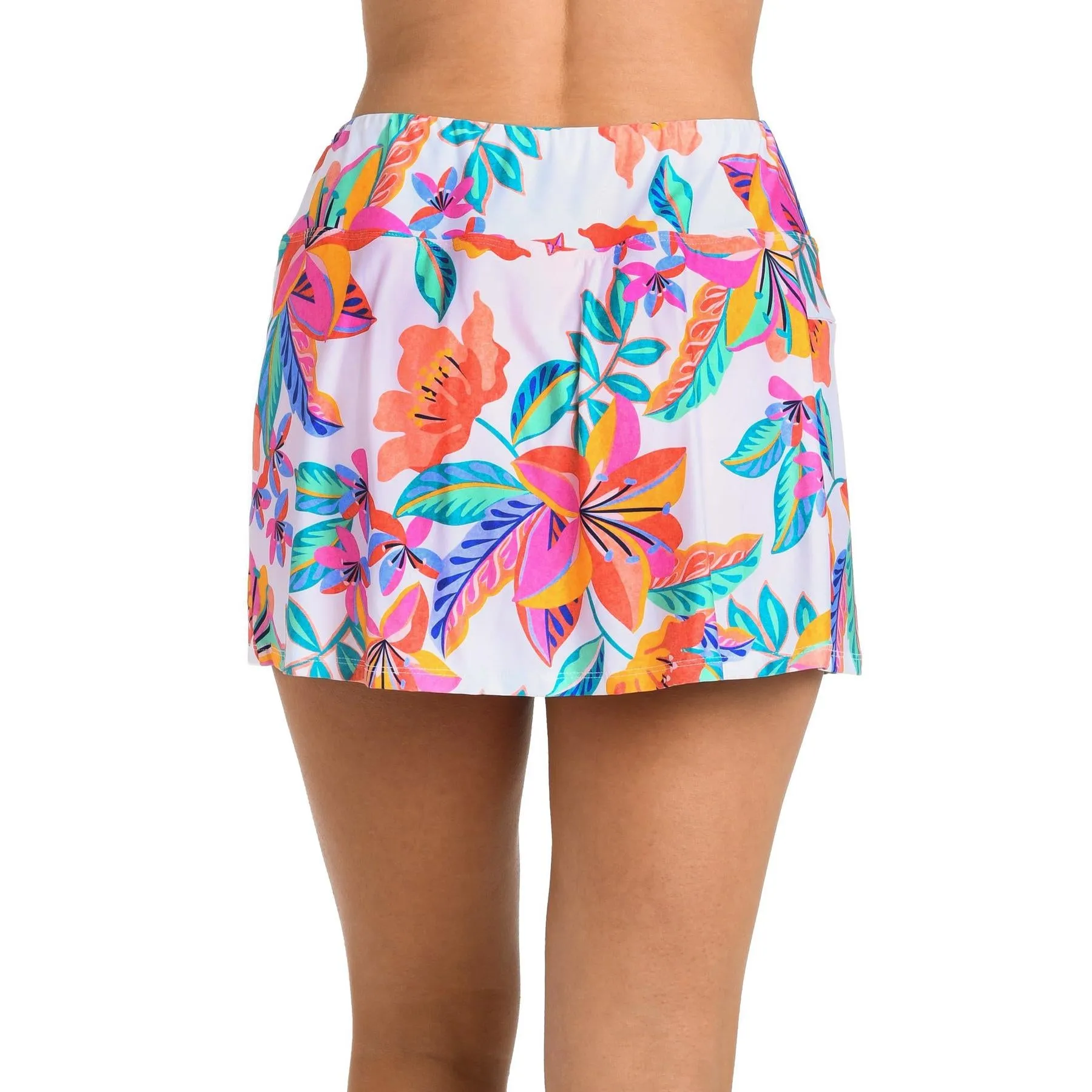 Francesca Tropical Swim Skort Bottom