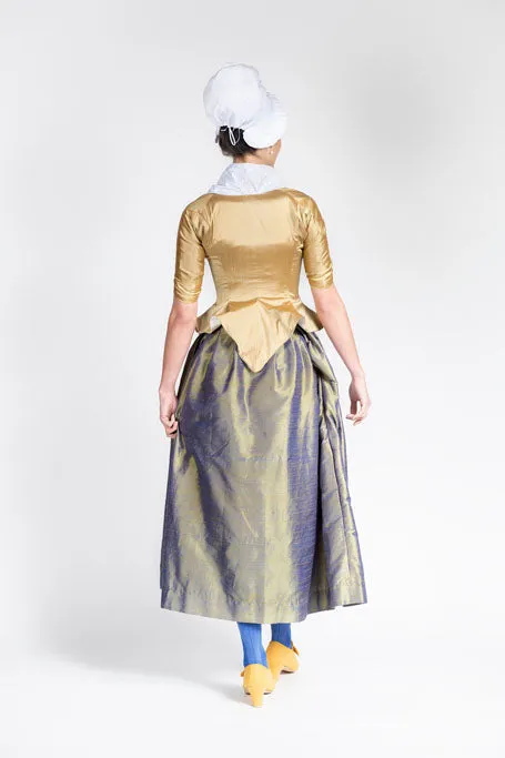 Gold Silk Jacket | Perky