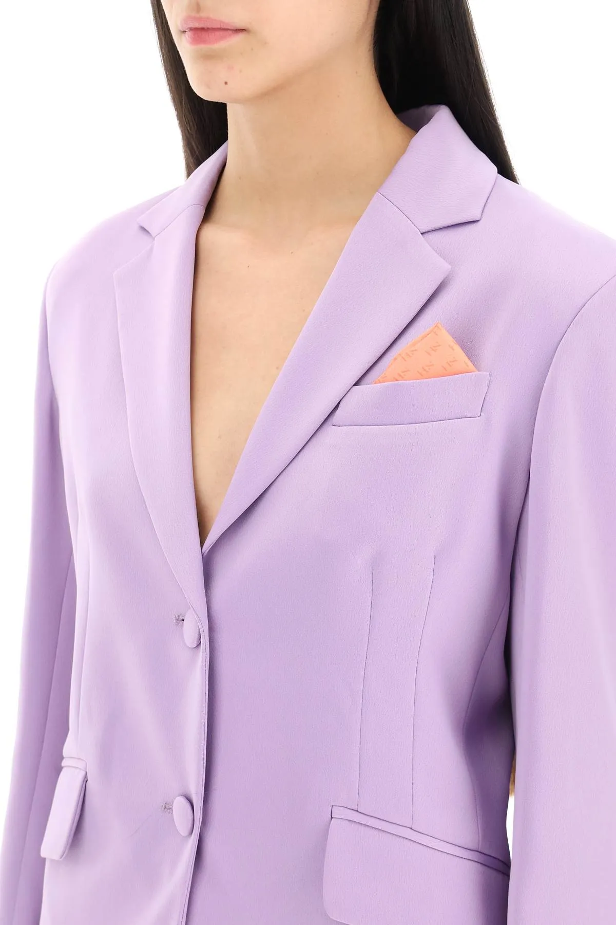 goldie' satin blazer