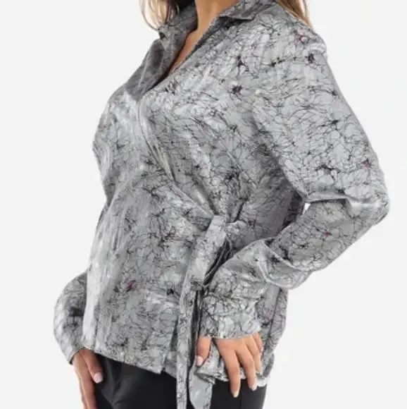 Gray Blouse