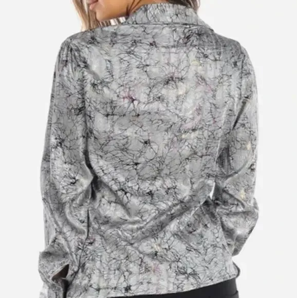 Gray Blouse