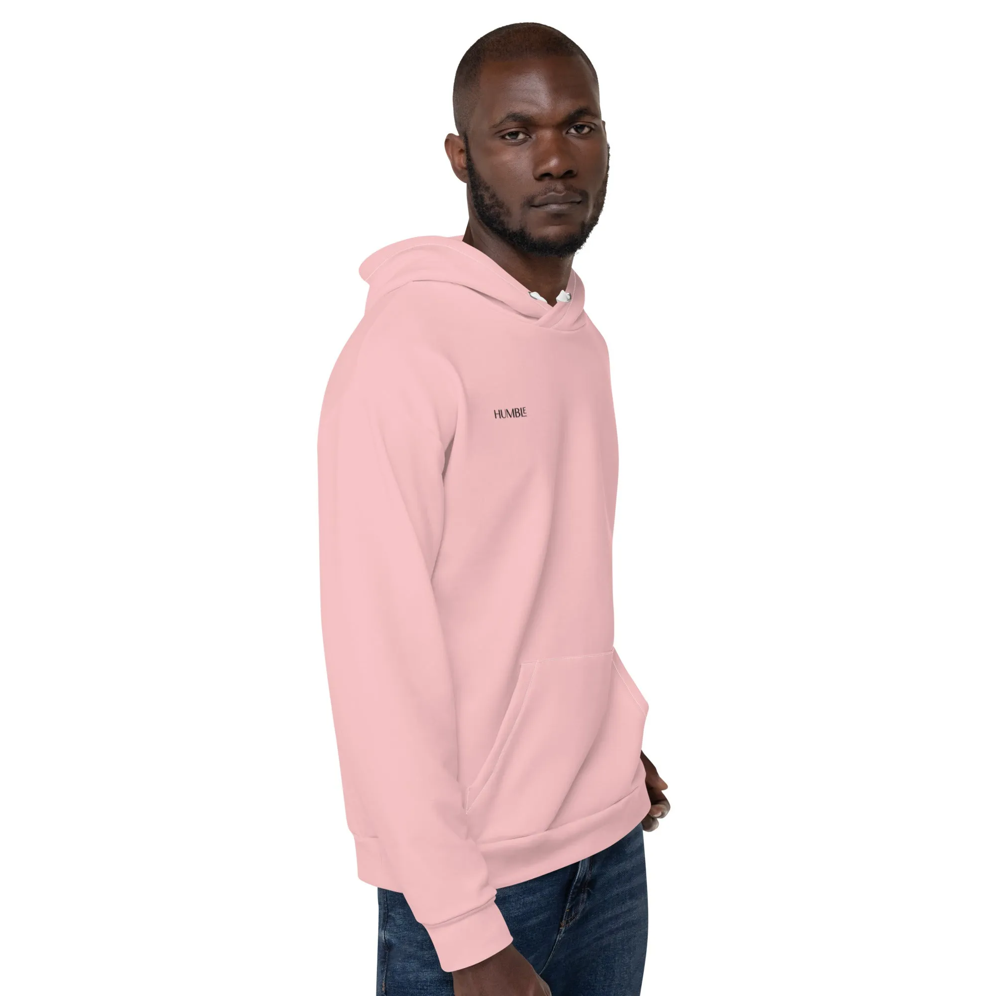 Humble Sportswear™ Light Pink Relaxed Fit Hoodie