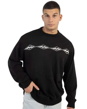 Mens Diamond Daze Crew Neck Knit