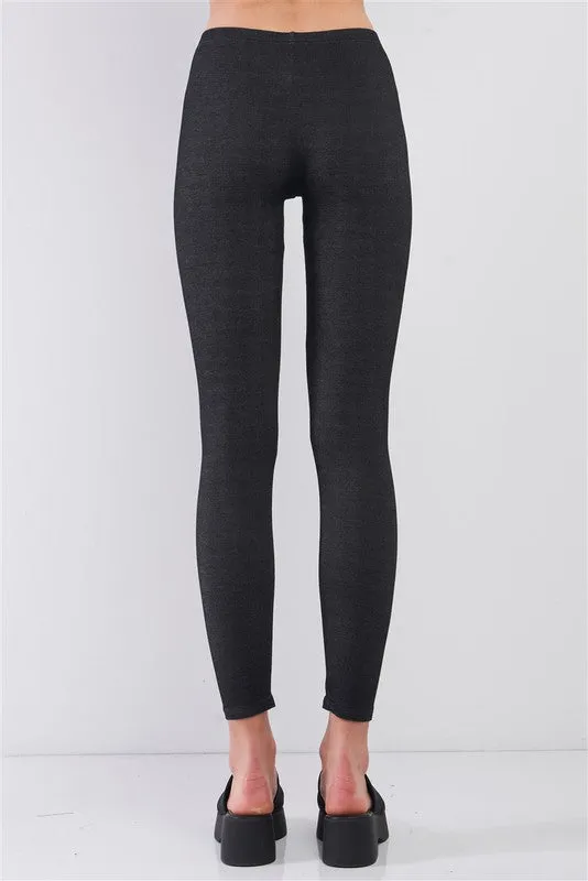 Mid Rise Skinny Fit Yoga & Workout Legging Pants