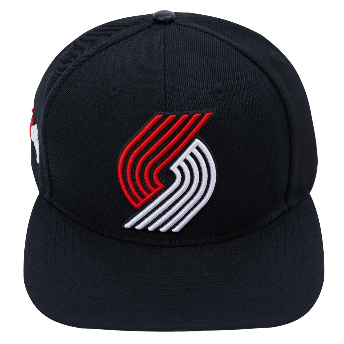 NBA PORTLAND TRAIL BLAZERS CLASSIC LOGO UNISEX SNAPBACK HAT (BLACK)
