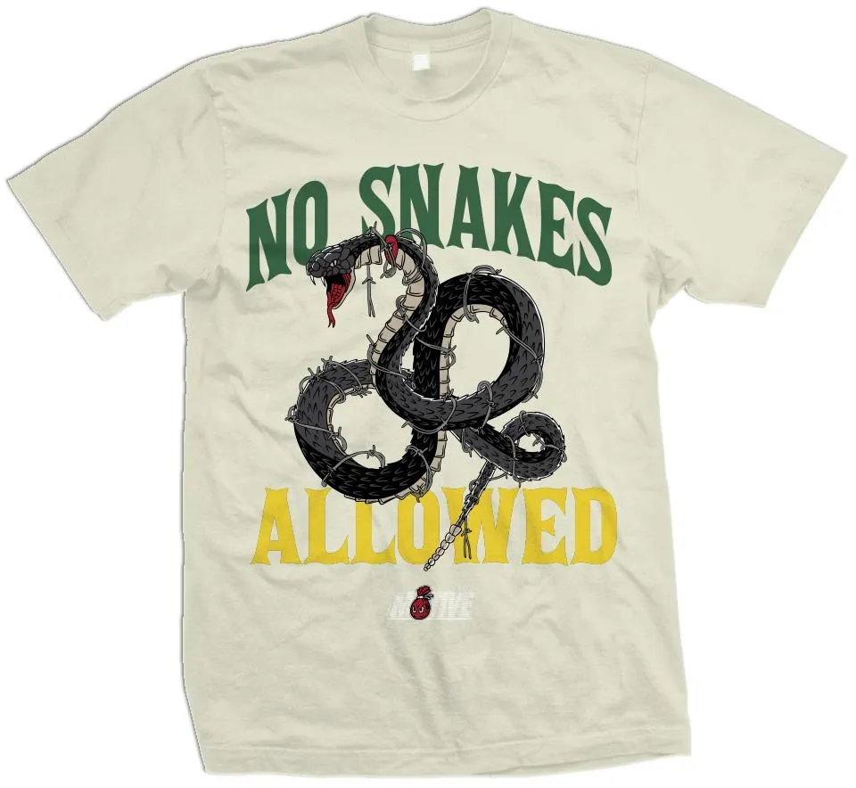 No Snakes Allowed - Natural Sail T-Shirt