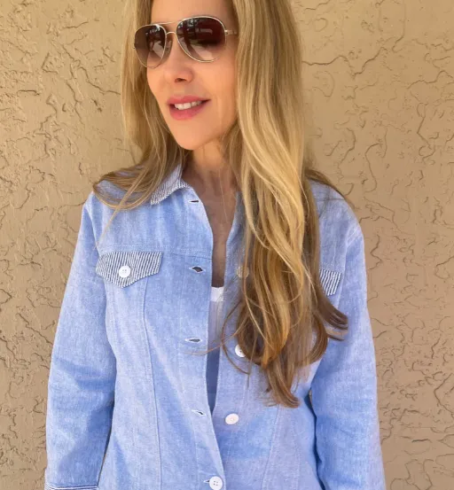 Novelty Jean Jacket L706C