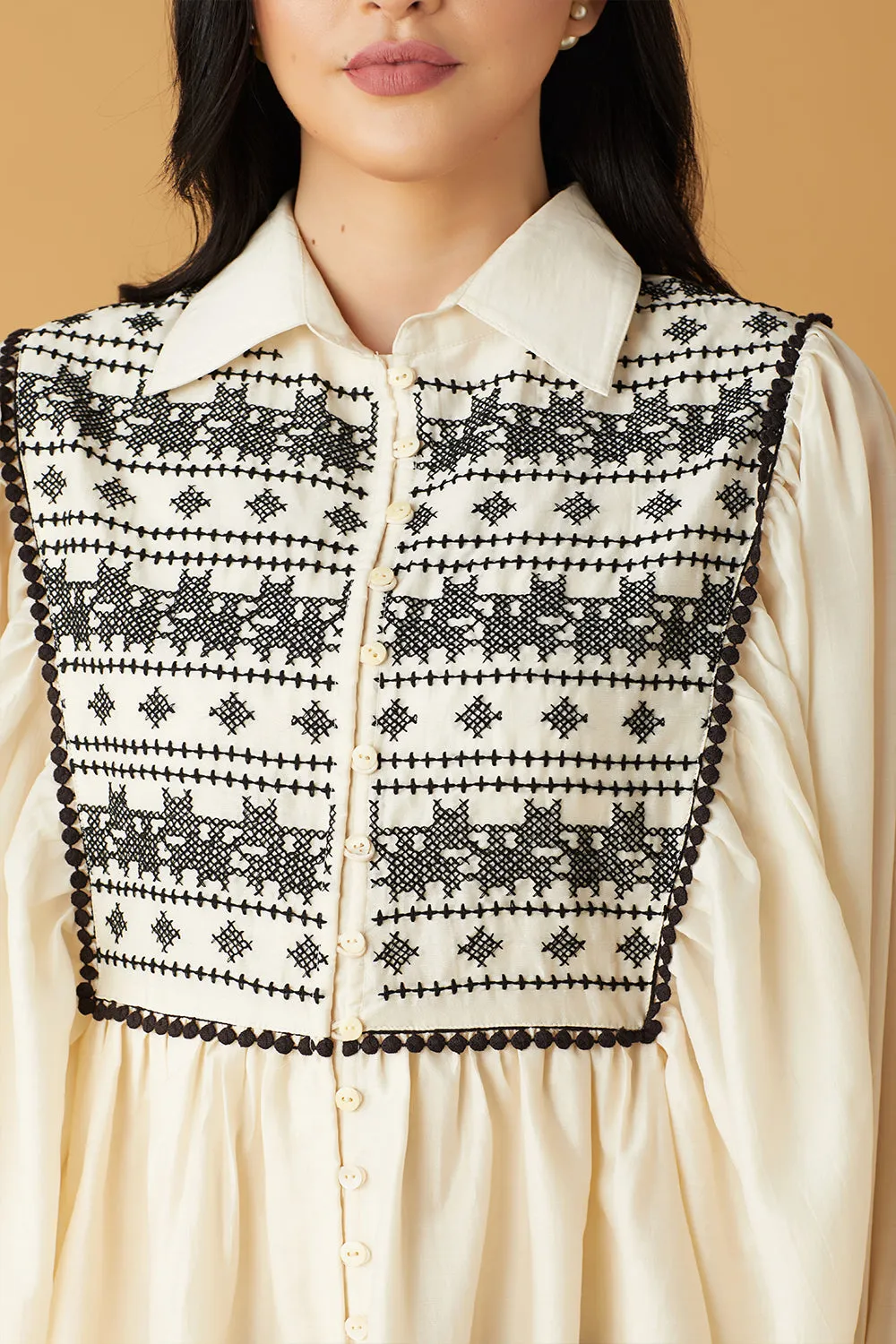 Off-White Blouse
