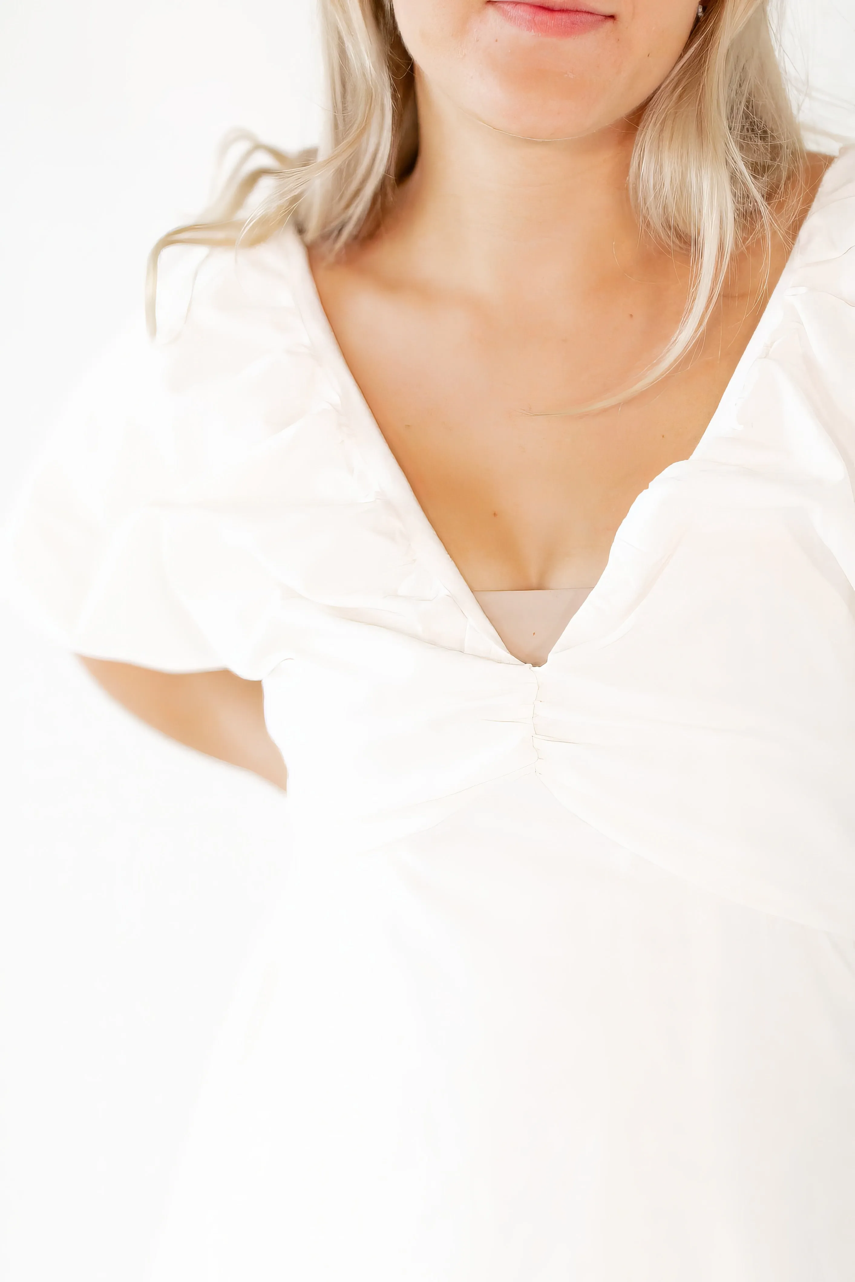 Penny Bow Detail Mini Dress