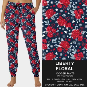 Pre-Order Liberty Floral Joggers (ETA: mid June)