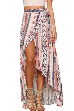 Printed Maxi Skirt
