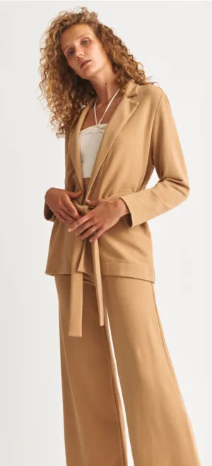 Skin Elenora Organic Classic Belted Blazer