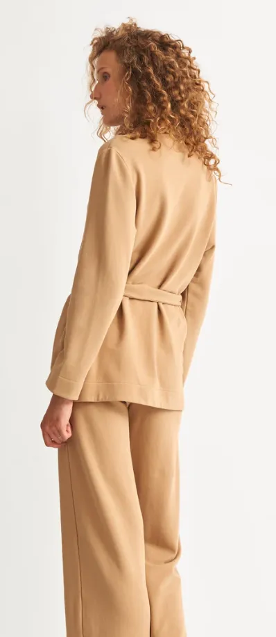 Skin Elenora Organic Classic Belted Blazer