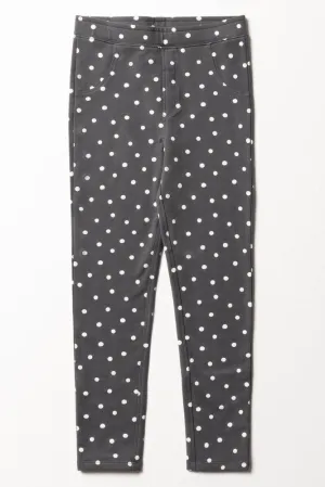 Spot Leggings Dark Grey