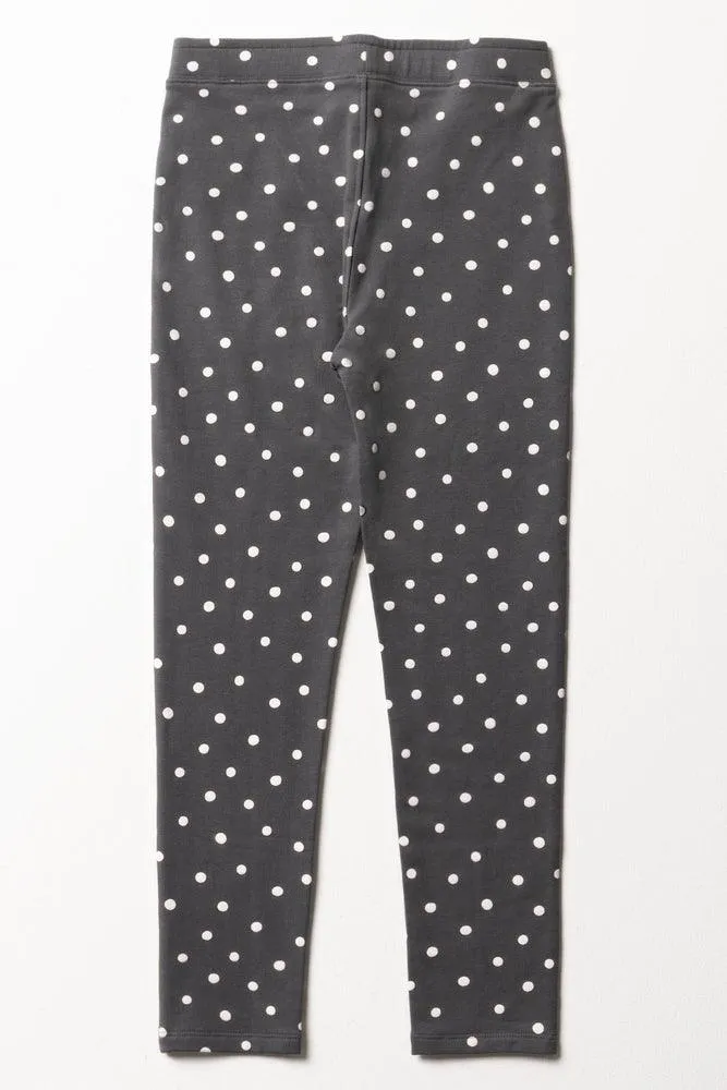 Spot Leggings Dark Grey