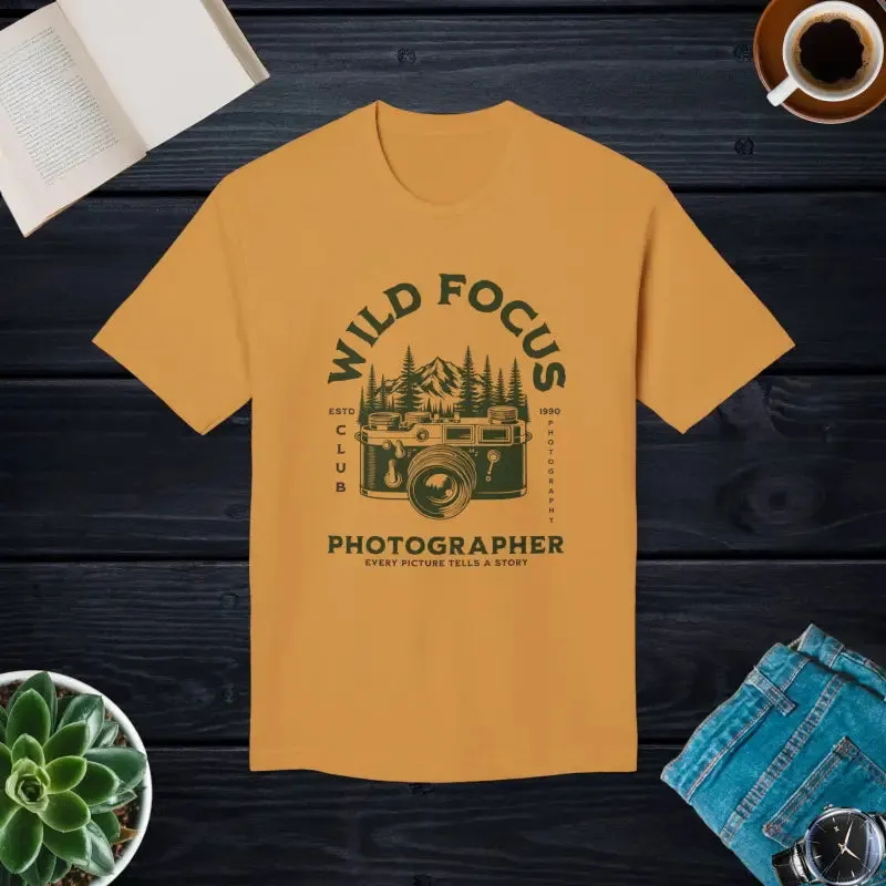Spotlight Camera t Shirt for Trendy Photographers