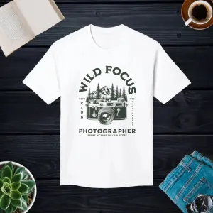 Spotlight Camera t Shirt for Trendy Photographers