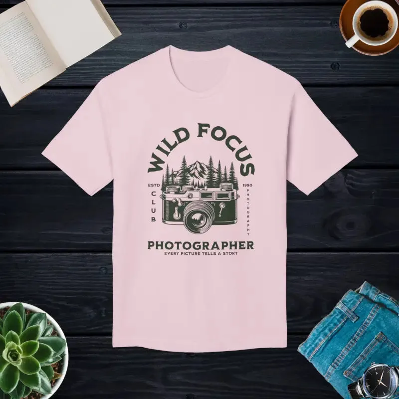 Spotlight Camera t Shirt for Trendy Photographers