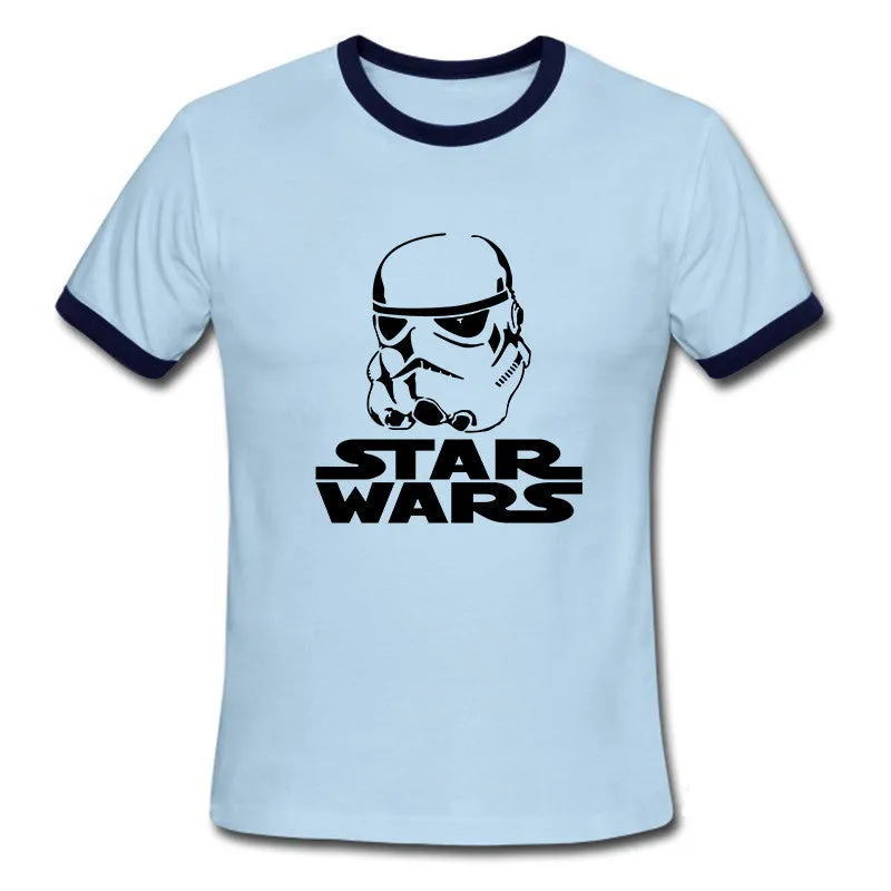 Star Wars Men's Storm Trooper Crew Neck T-Shirt Various Colors