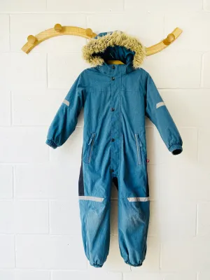 Teal   Black Waterproof Performance Snow Suit, 4-5 years (110)