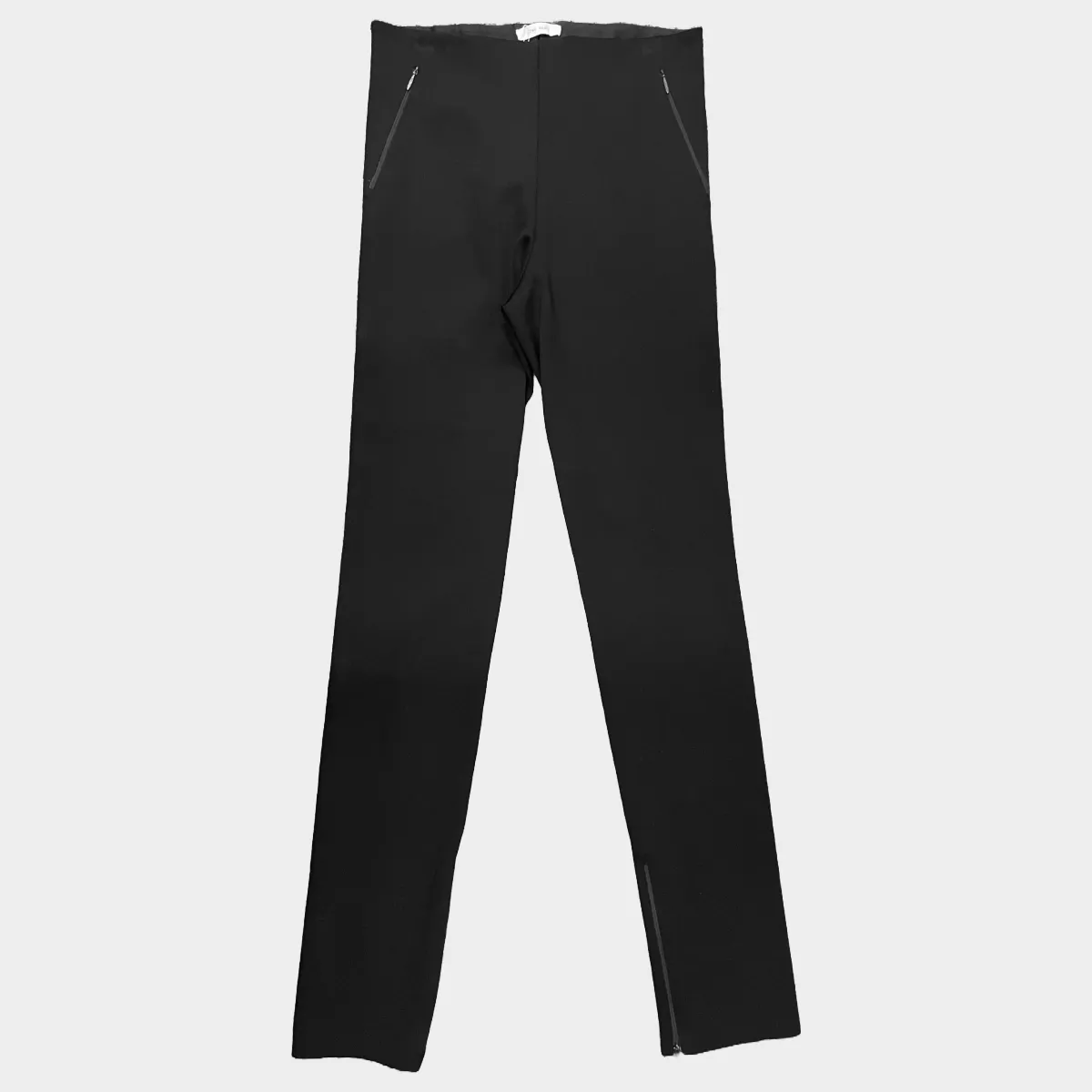 The Row women's black stretchy classic leggings