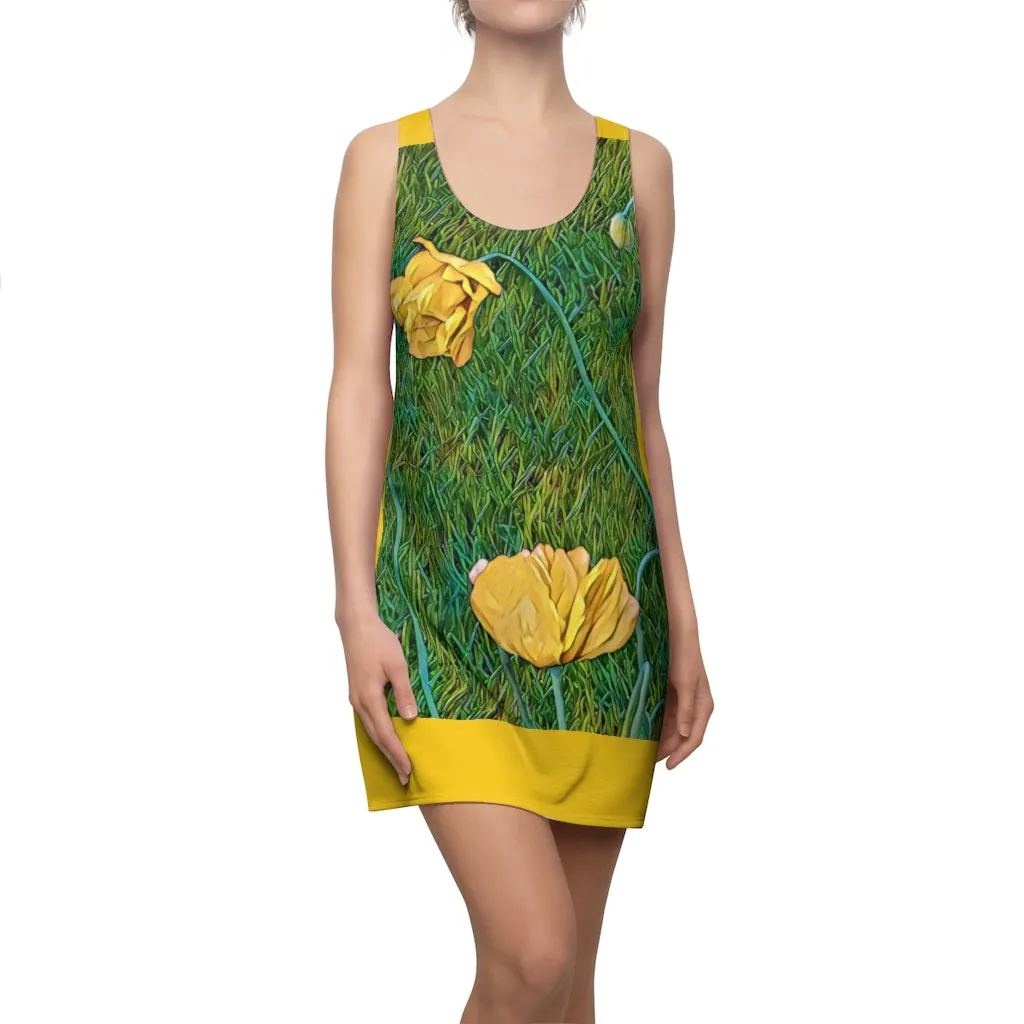 Women's Cut & Sew Racerback  POPPY  Dress