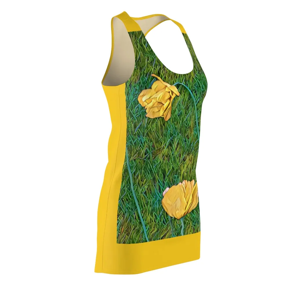Women's Cut & Sew Racerback  POPPY  Dress