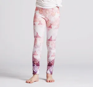 Youth Leggings, Mermaid Rose