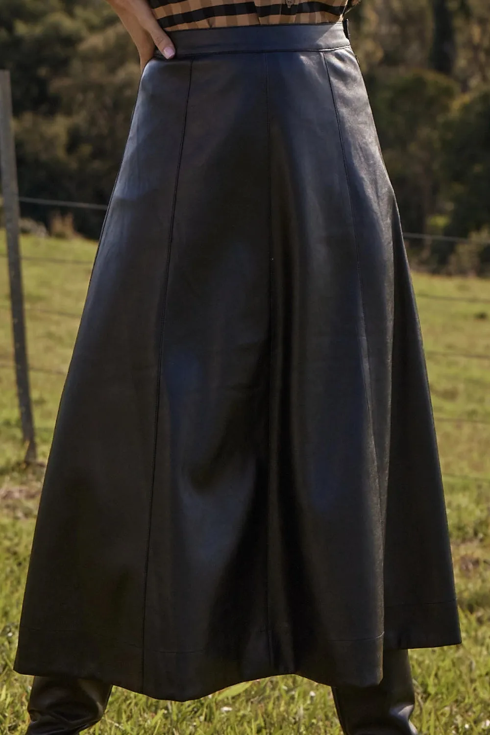 ZOE KRATZMANN | STELLAR SKIRT | BLACK